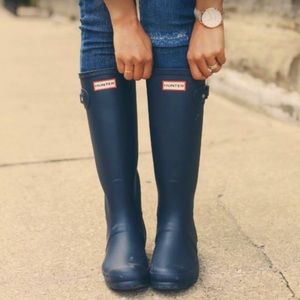 Hunter rain boots